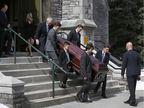 Dr. Wilbert Keon's funeral at St. Patrick's Basilica in Ottawa Thursday April 11, 2019.   Tony Caldwell