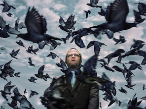 Pigeon King, a play about one of the biggest farming scams in Canada, in which Arlan Galbraith convinced hundreds of farmers to invest in pigeons.