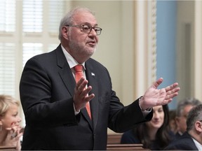 On Thursday, interim Liberal leader Pierre Arcand told the National Assembly that Quebecers "have a right to know how this government intends to deprive them of their rights."