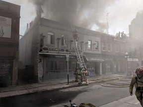 Fire at Vittoria Trattoria Restaurant in the ByWard Market