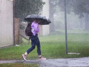 The capital could be hit with up to 50 mm of rain over the next 24 hours, the weather office says.