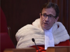 Justice Clément Gascon.