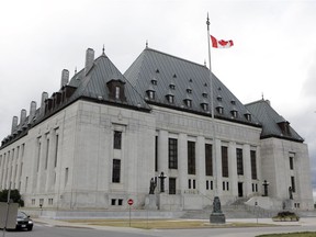 The exterior of the Supreme Court of Canada could anchor a Wellington Street pedestrian promenade.