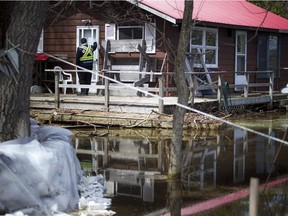 The Armitage Avenue flood zone as it looked last weekend.