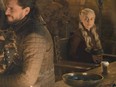 The offending coffee cup, in the fourth episode of the final season of Game of thrones.