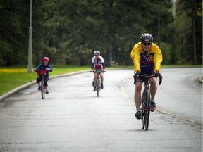 Files: Sunday Bikedays kicked off Sunday May 19, closing off numerous roadways, including eight kilometres of Colonel By Drive.