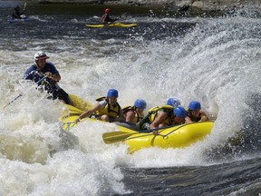 Whitewater rafting on the Ottawa River.



handout photo  Courtesy of OWL Rafting