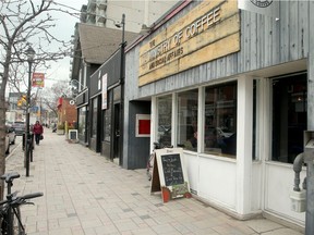 The Ministry of Coffee and Social Affairs, located at 1013 Wellington Street West, is a popular coffee shop in Hintonburg.