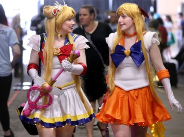 It was the final day of Ottawa Commicon Sunday (May 12, 2019), but that didn't stop thousands of people from coming out early in costume to celebrate their favourite characters.