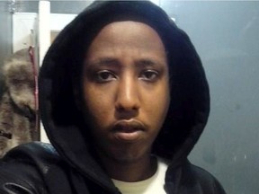 A Facebook photo of Awale Hussein, who was convicted of murder on Friday.