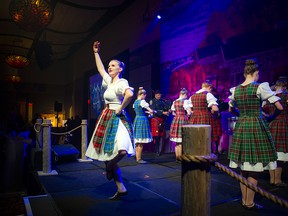 The Macdonald Highland Dancers put on a beautiful performance.