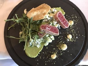 Tuna tataki at Arome