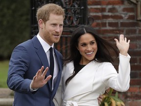 Harry and Meghan in November 2017.