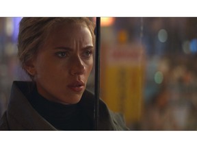 This image released by Disney shows Scarlett Johansson in a scene from "Avengers: Endgame." (Disney/Marvel Studios via AP)