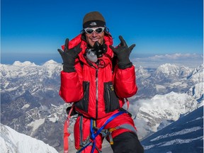 Ottawa's Elia Saikaly stood on the summit of Mount Everest for the third time on May 22. He says it will be his last trip to the top.
