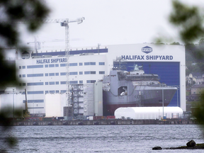 The Irving Shipbuilding facility in Halifax.