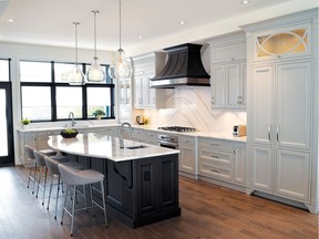 Dawn Tite of The Cabinet Connection and architect Linda Chapman took first place in Kitchen, Classic/Traditional, $60,000-$79,999 (not including labour).