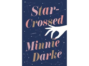 This cover image released by Crown shows "Star-Crossed: A Novel" by Minnie Darke. (Crown via AP)
