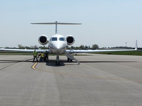 Ogdensburg International Airport airplane tarmac