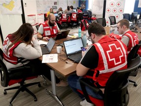 Red Cross in Gatineau reported a number of computers and cellphones were stolen over the weekend.