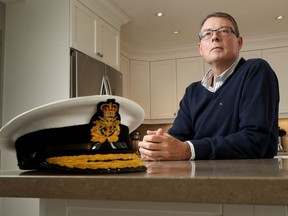Vice-Admiral Mark Norman at his home in Ottawa last week.
