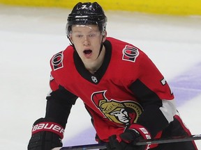 Ottawa Senators Brady Tkachuk.