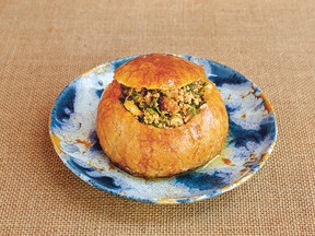 Stuffed Bread from The Turkish Cookbook.