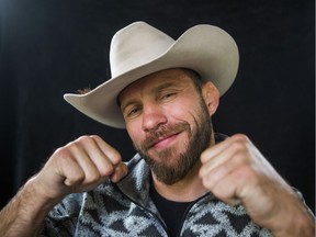 Mixed martial artist Donald Cerrone at the Toronto Sun office in Toronto, Ont. on Wednesday March 27, 2019. He is fighting in the UFC's main event in Ottawa May 4.