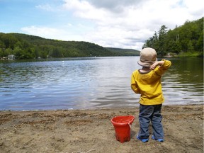 O'Brien beach on Meech Lake