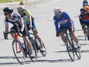 Cyclists take part in The Preston Street Criterium bike race as part of the Ottawa Italian Festival on Sunday, June 16, 2019.  (Patrick Doyle)  ORG XMIT: 0617 criterium 02