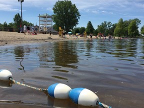 Bystanders helped resuscitate at toddler who was found face down in the water at Britannia Beach Saturday evening.