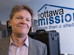 Peter Tilley, Executive Director of the Ottawa Mission.