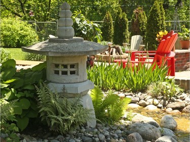 James Stone's garden in Kanata.