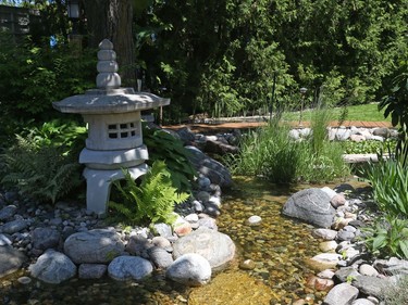 James Stone's garden in Kanata.