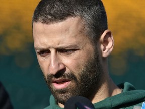 Mike Reilly left the Edmonton Eskimos as a free agent and signed with the B.C. Lions in February.