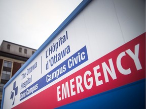 The Ottawa Hospital Civic Campus. It's part of a new electronic records system.