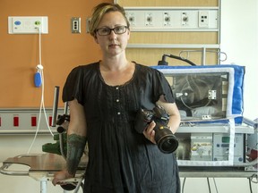 Rhonda McIntosh is a photographer at the Children's Hospital of Eastern Ontario. Part of her job is shooting portraits of terminally ill newborns and other children who have died or are dying, as legacies for their families.
