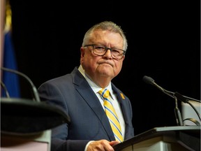 Public Safety Minister Ralph Goodale. His ministry has responsibility for Canada's intelligence agencies.