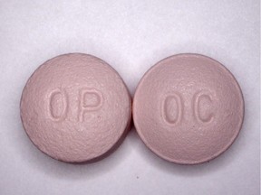 FILE: 20 mg pills of OxyCotin.