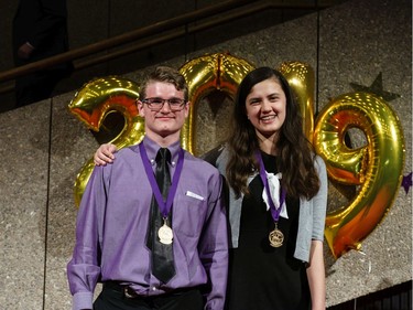 Cappies nominees from participating high schools arrive on the Red Carpet, prior to the start of the annual Cappies Gala awards, held at the National Arts Centre, on June 09, 2019, in Ottawa, Ont.