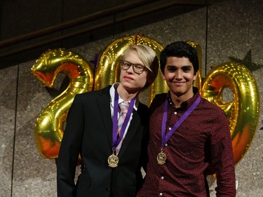 Cappies nominees from participating high schools arrive on the Red Carpet, prior to the start of the annual Cappies Gala awards, held at the National Arts Centre, on June 09, 2019, in Ottawa, Ont.