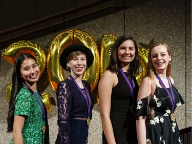 Cappies nominees from participating high schools arrive on the Red Carpet, prior to the start of the annual Cappies Gala awards, held at the National Arts Centre, on June 09, 2019, in Ottawa, Ont.