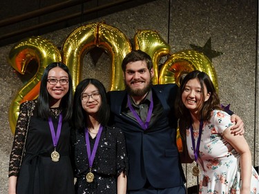 Cappies nominees from participating high schools arrive on the Red Carpet, prior to the start of the annual Cappies Gala awards, held at the National Arts Centre, on June 09, 2019, in Ottawa, Ont.