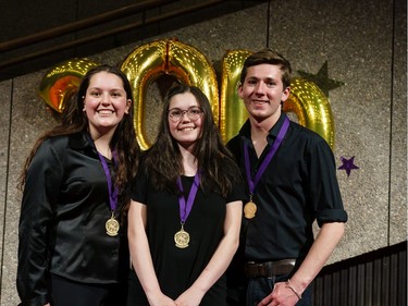 Cappies nominees from participating high schools arrive on the Red Carpet, prior to the start of the annual Cappies Gala awards, held at the National Arts Centre, on June 09, 2019, in Ottawa, Ont.