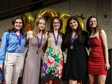 Cappies nominees from participating high schools arrive on the Red Carpet, prior to the start of the annual Cappies Gala awards, held at the National Arts Centre, on June 09, 2019, in Ottawa, Ont.