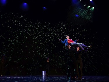 Students perform an excerpt from The Curious Incident of the Dog in the Night-Time, Almonte and District High School, during the annual Cappies Gala awards, held at the National Arts Centre, on June 09, 2019, in Ottawa, Ont.