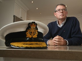 Vice-Admiral Mark Norman poses for a photo at his home in Ottawa Thursday May 16, 2019.