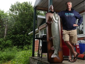 John Anderson is a leading Ottawa River muskie guide who has launched a website called Save One Million Fish, based on his belief that pouring a can of pop on a bleeding fish can save its life.