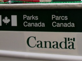 A Parks Canada logo.