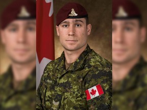 Bombardier Patrick Labrie, 2nd Regiment, Royal Canadian Horse Artillery based at 4th Canadian Division Support Base Petawawa, as as a result of his injuries during parachute training on June 17 in Cheshnegirovo, Bulgaria.